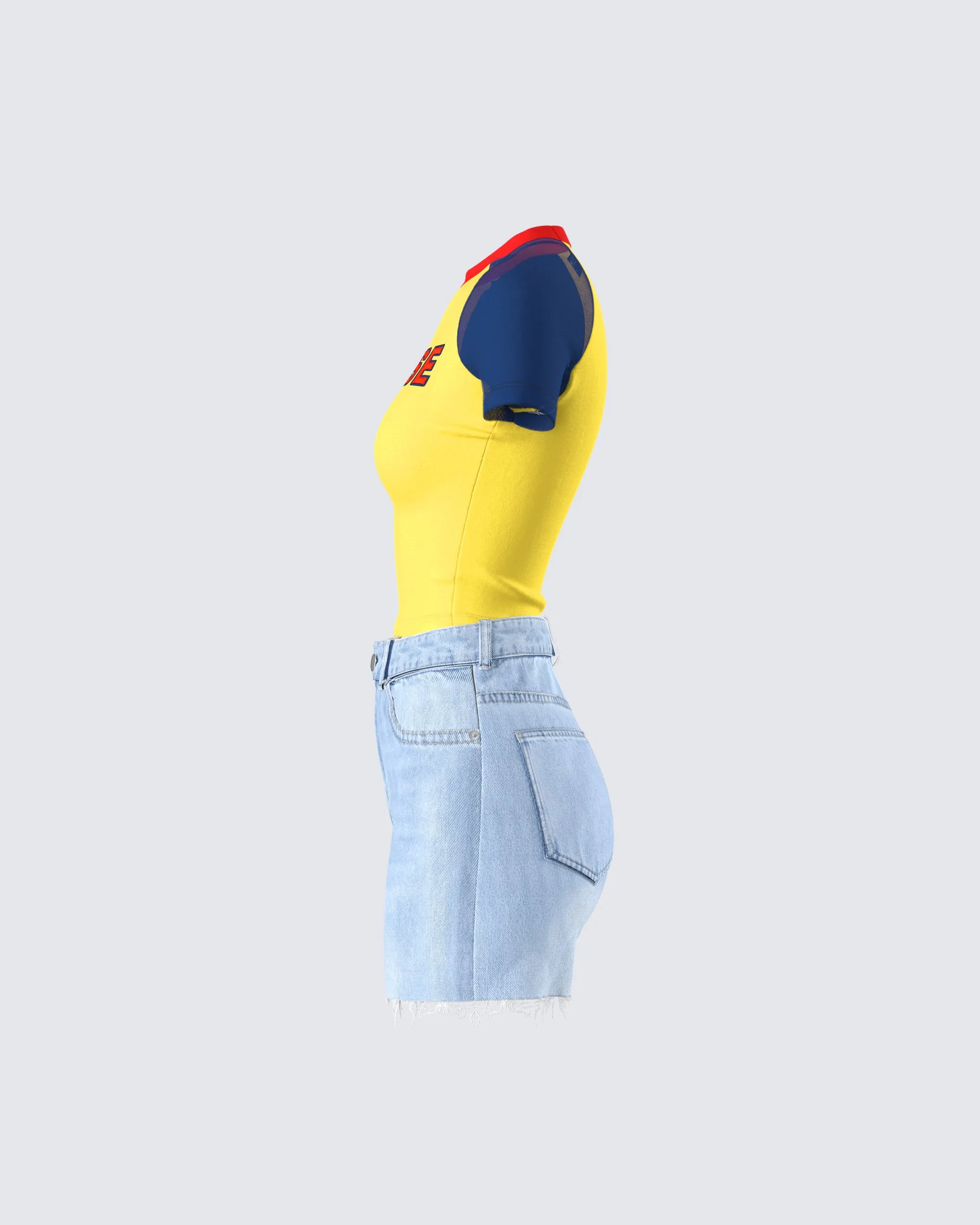Amber Denim Set