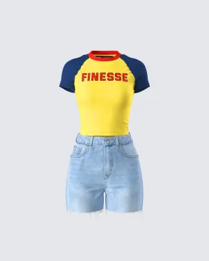 Amber Denim Set