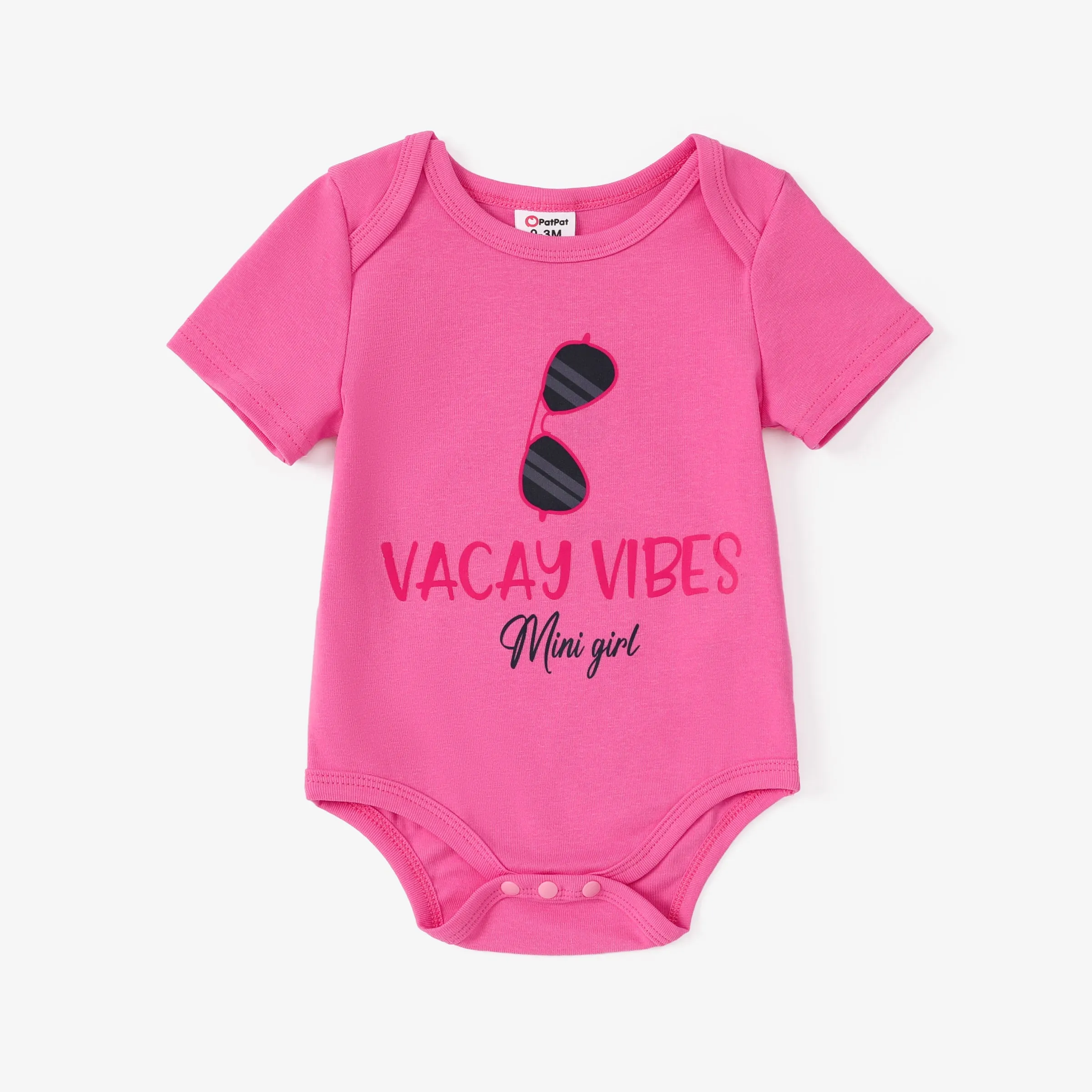 Baby Boy/Girl Letter Print Romper