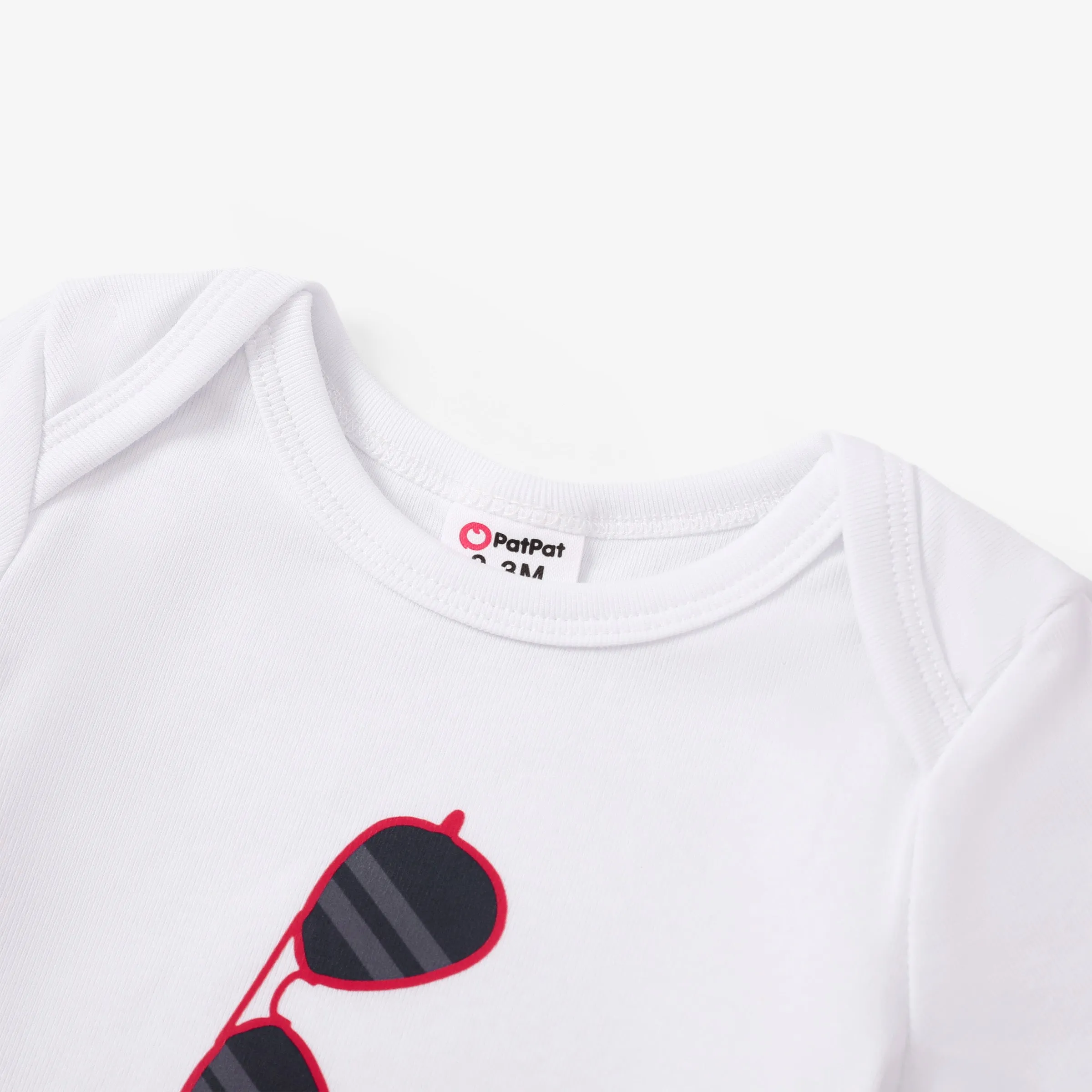 Baby Boy/Girl Letter Print Romper