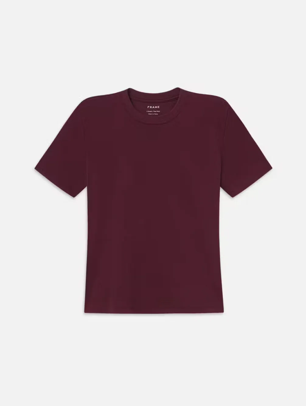Baby Tee -- Burgundy