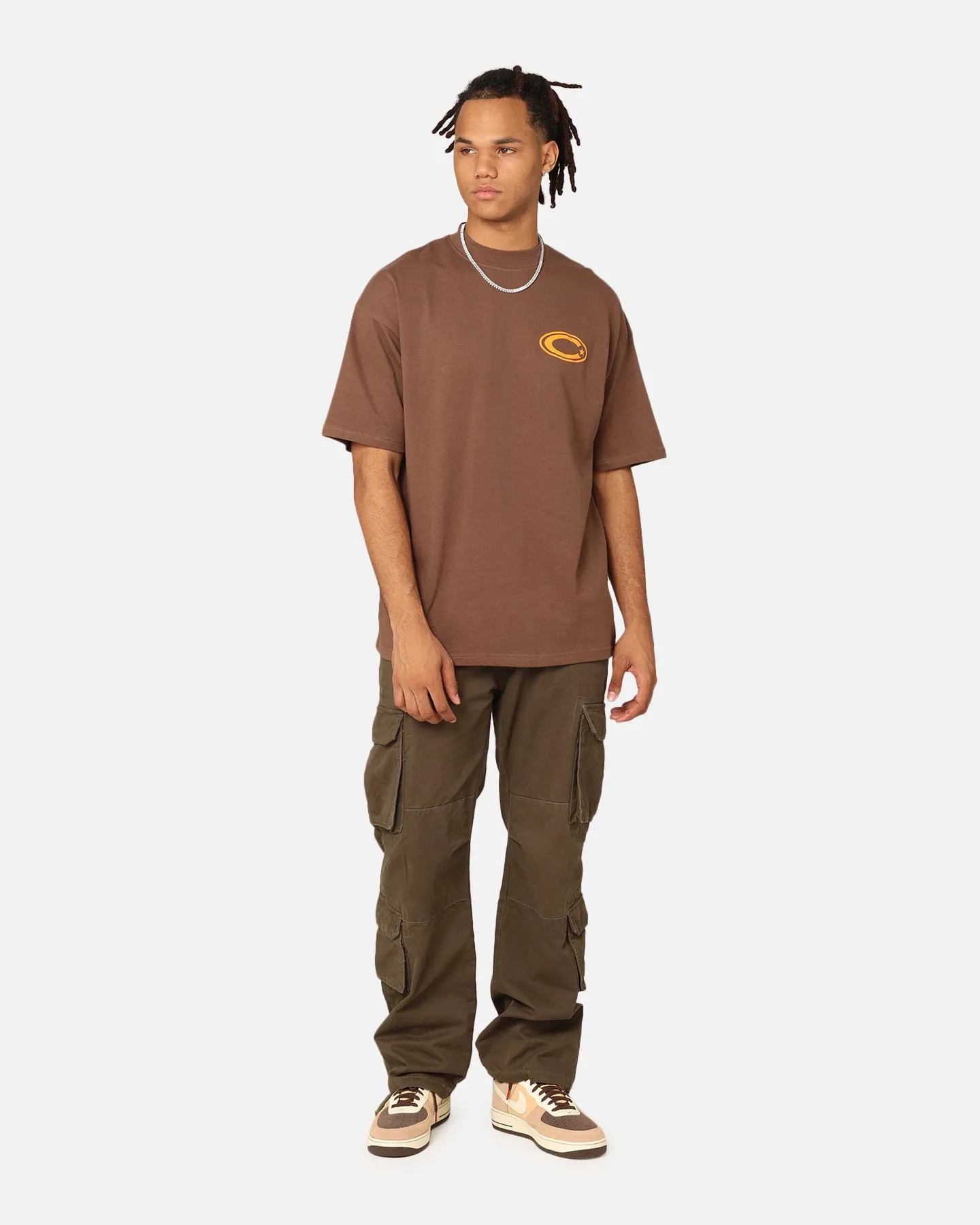 Carre C-Star T-Shirt Brown