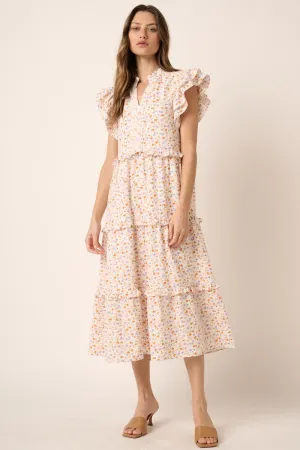 Dress | Ditsy Ruffle Floral Midi