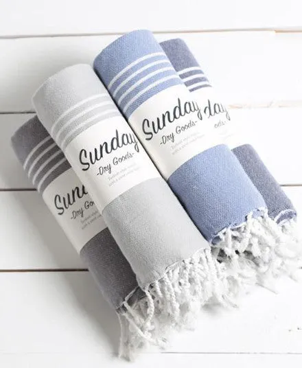 Everyday Turkish Towel, Assorted