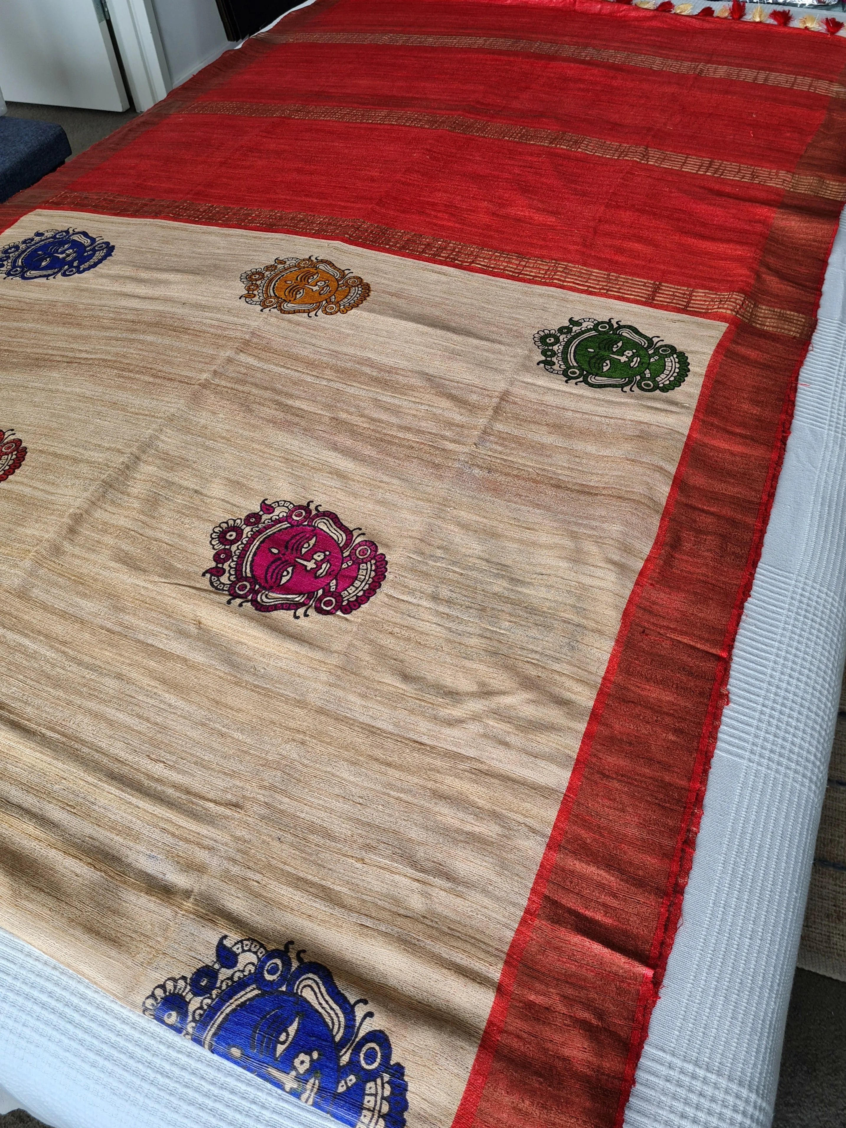 Handloom Ghicha Silk Saree
