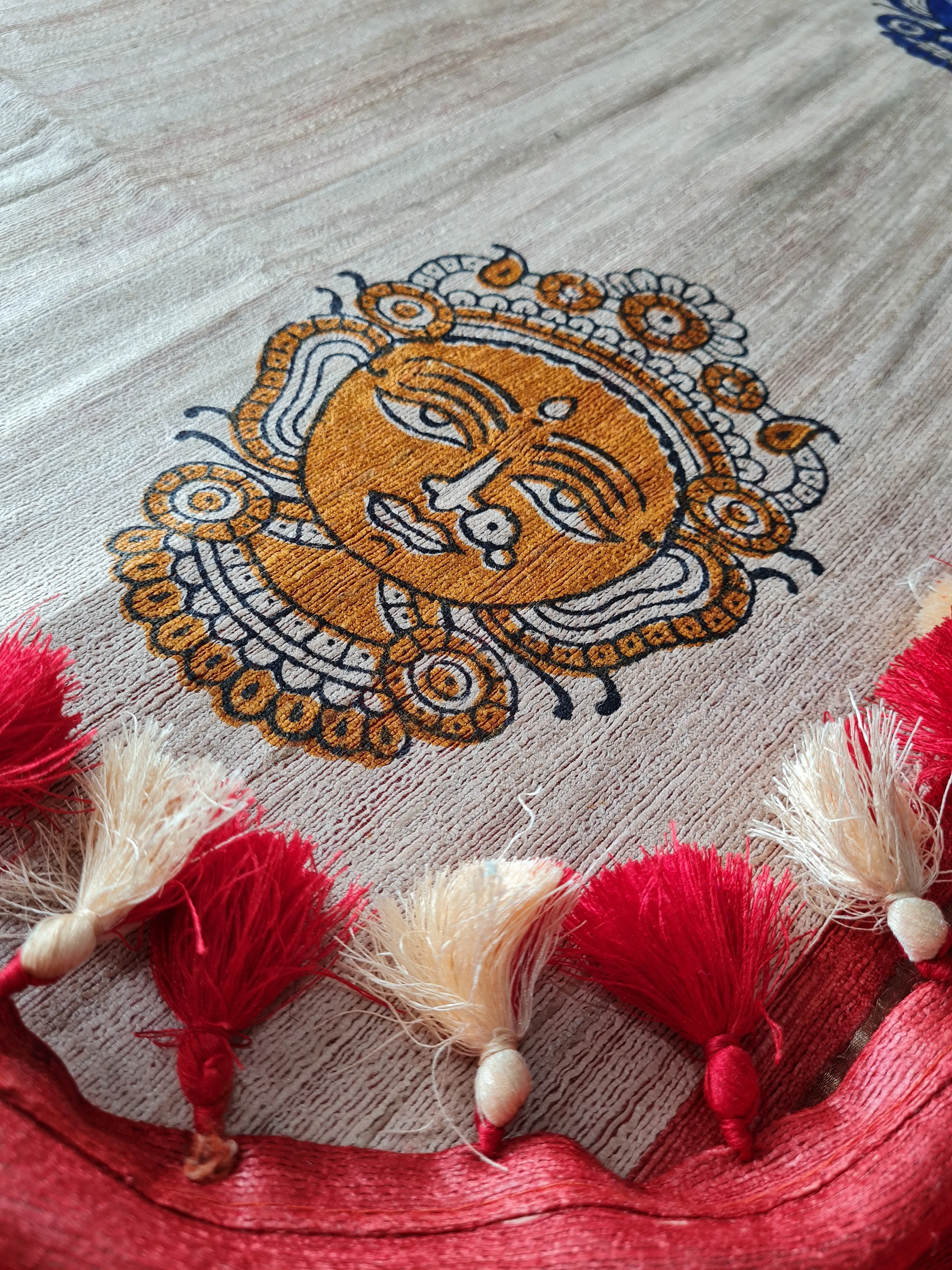 Handloom Ghicha Silk Saree
