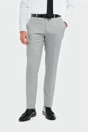 House Of Cavani Malibu tailored fit smart-casual Trouser GREY