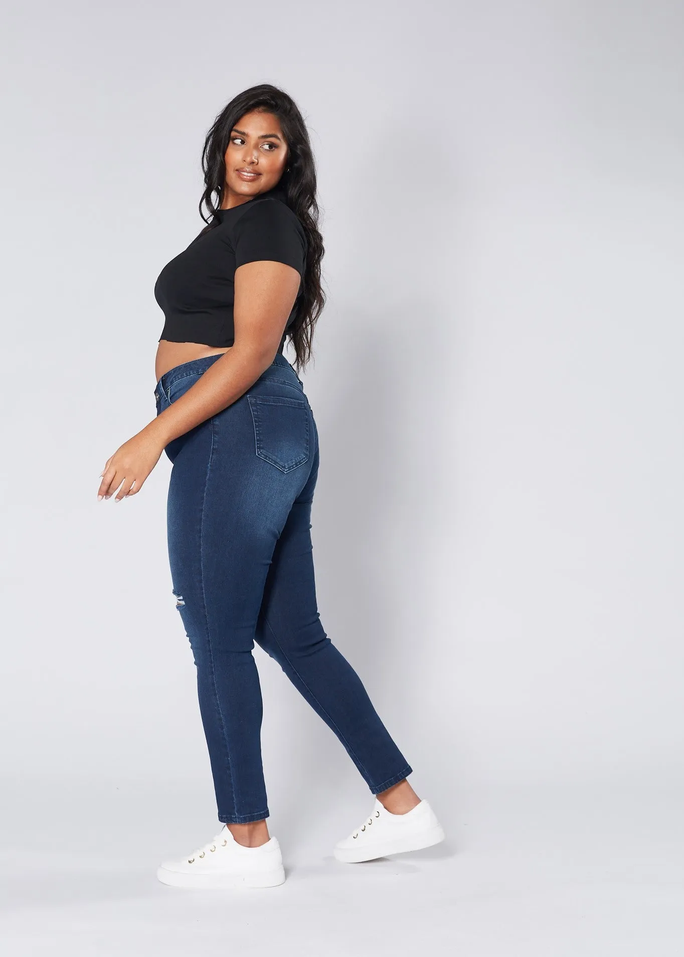 Kendall Skinny Jeans - Ink Wash