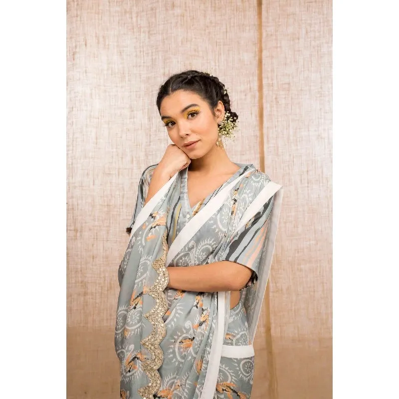 Koi Katha Digital Printed Saree