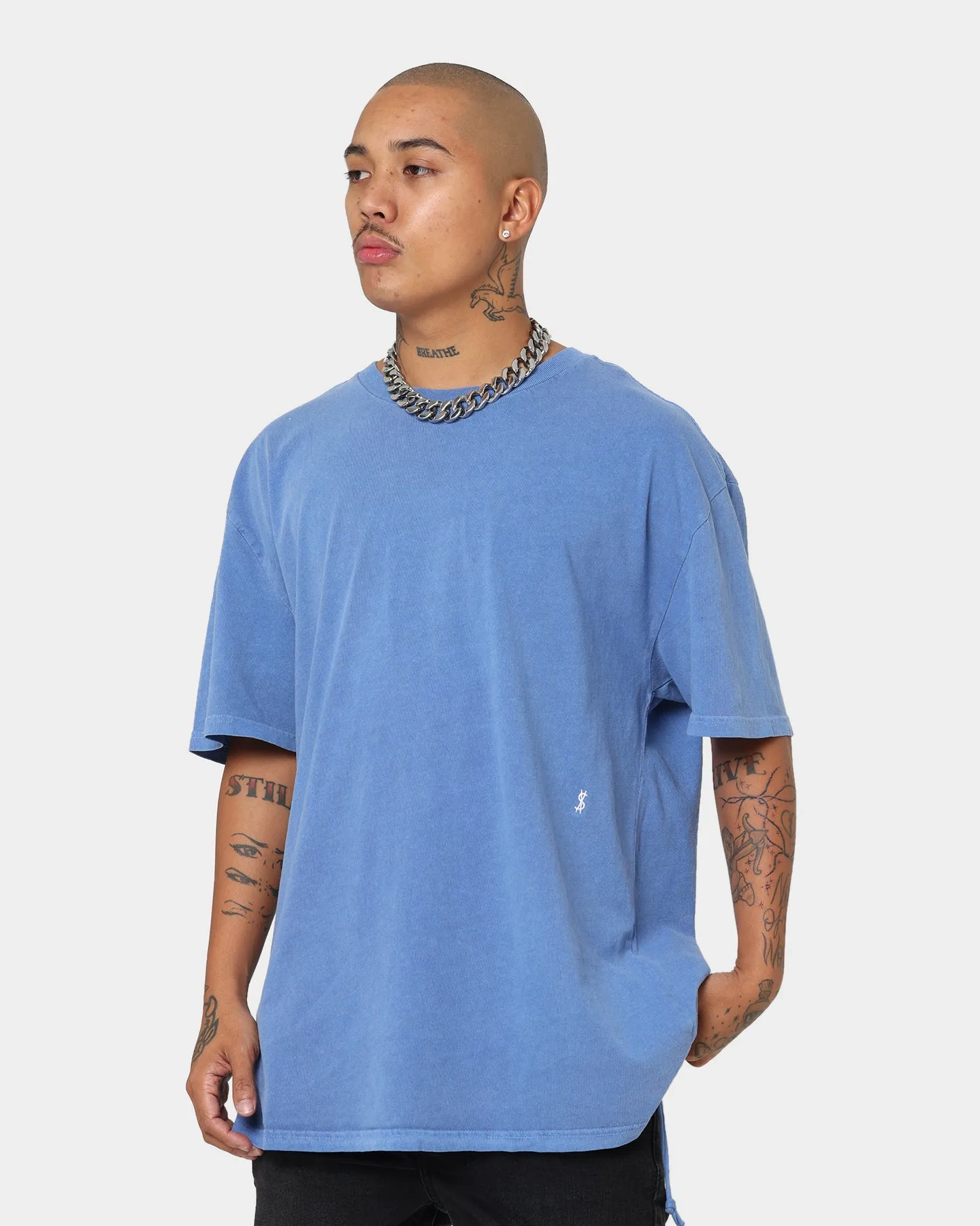 KSUBI 4X4 Biggie T-Shirt Muted Blue