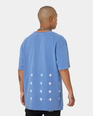 KSUBI 4X4 Biggie T-Shirt Muted Blue