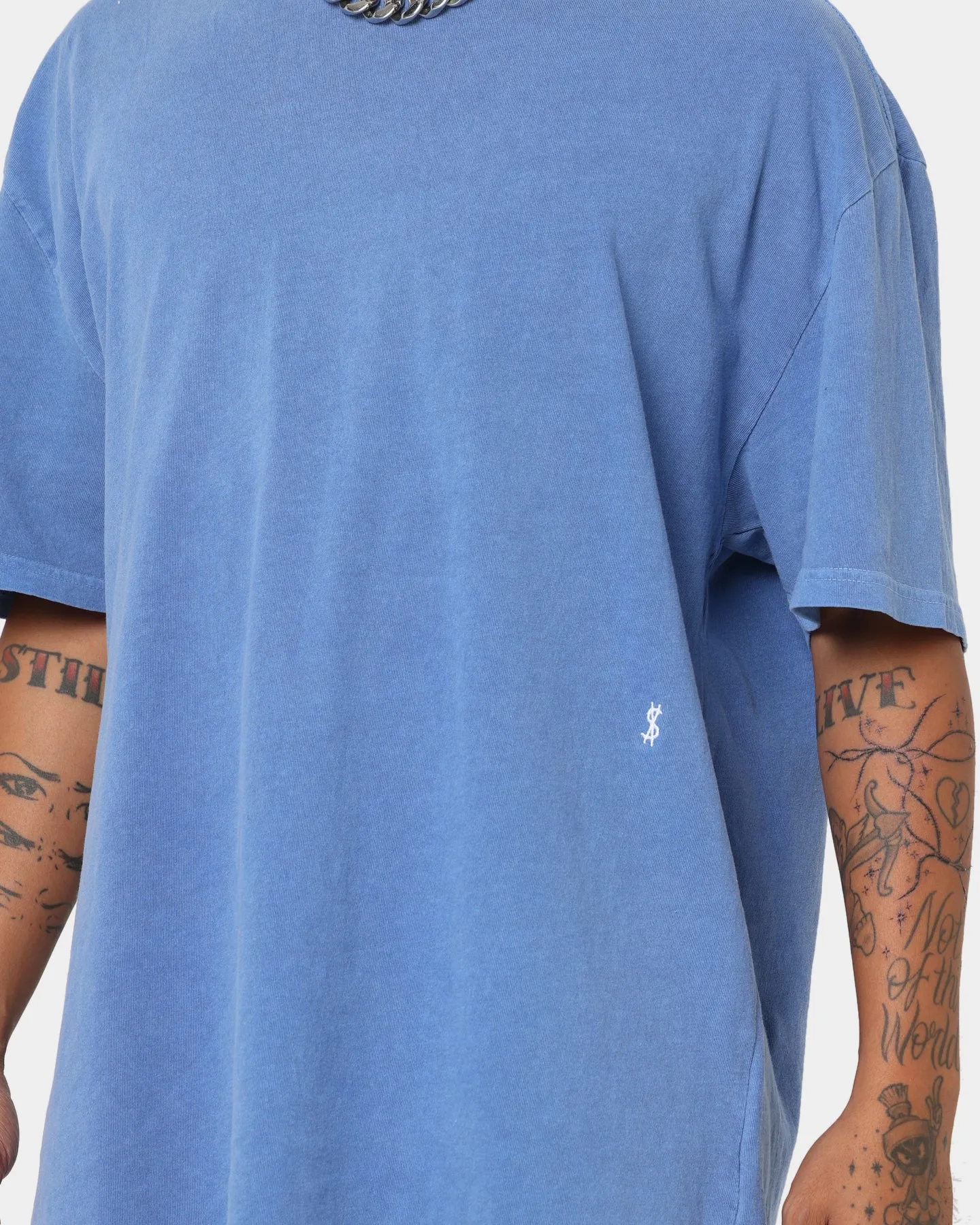 KSUBI 4X4 Biggie T-Shirt Muted Blue