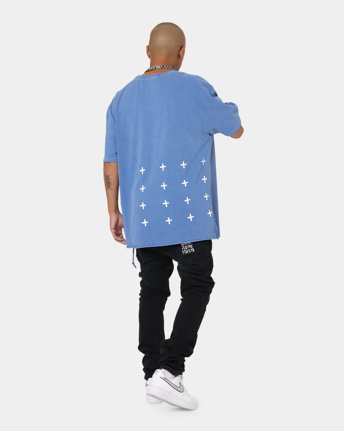 KSUBI 4X4 Biggie T-Shirt Muted Blue