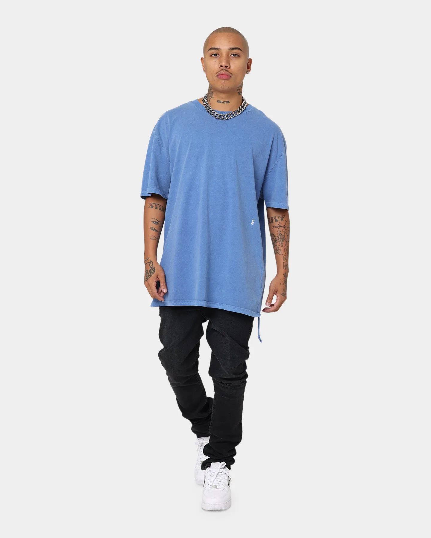 KSUBI 4X4 Biggie T-Shirt Muted Blue