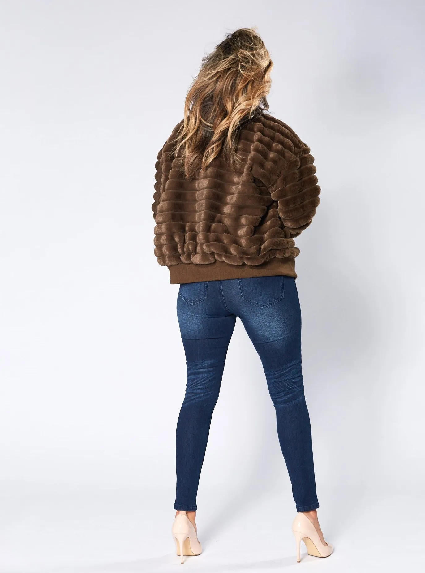 Kylie Ripped Skinny Jeans - Ink Wash