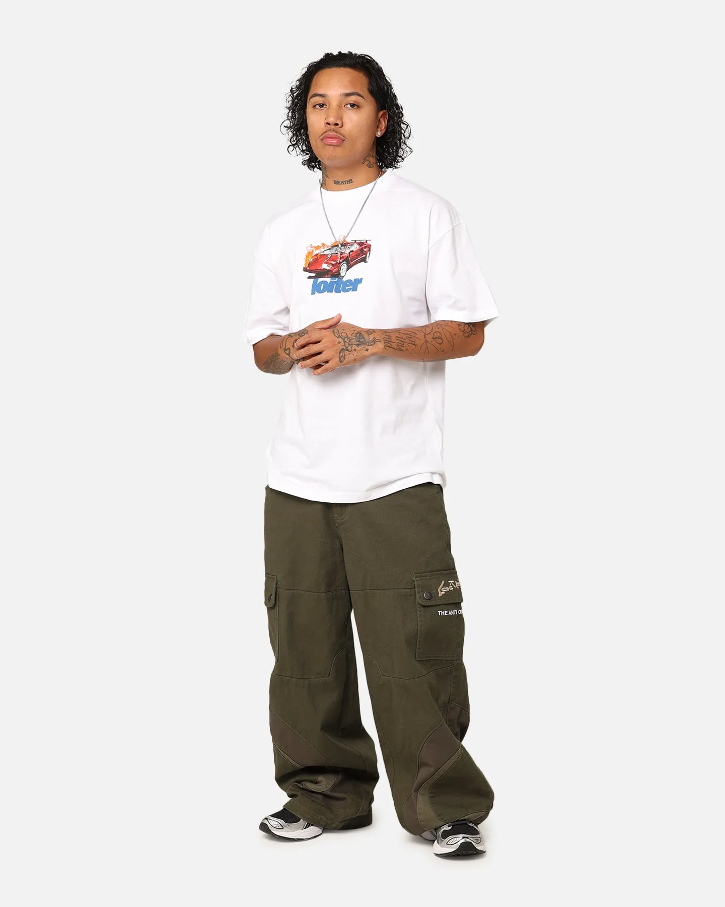 Loiter Collision T-Shirt White