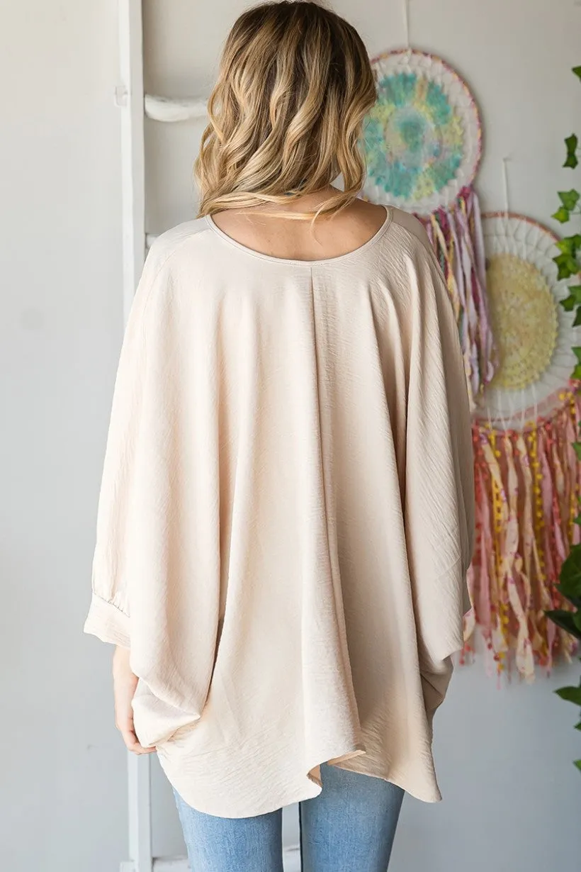 Maggie  Dolman Sleeve Top