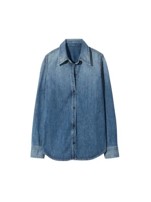 Marlise Denim Shirt in Ocean Wash