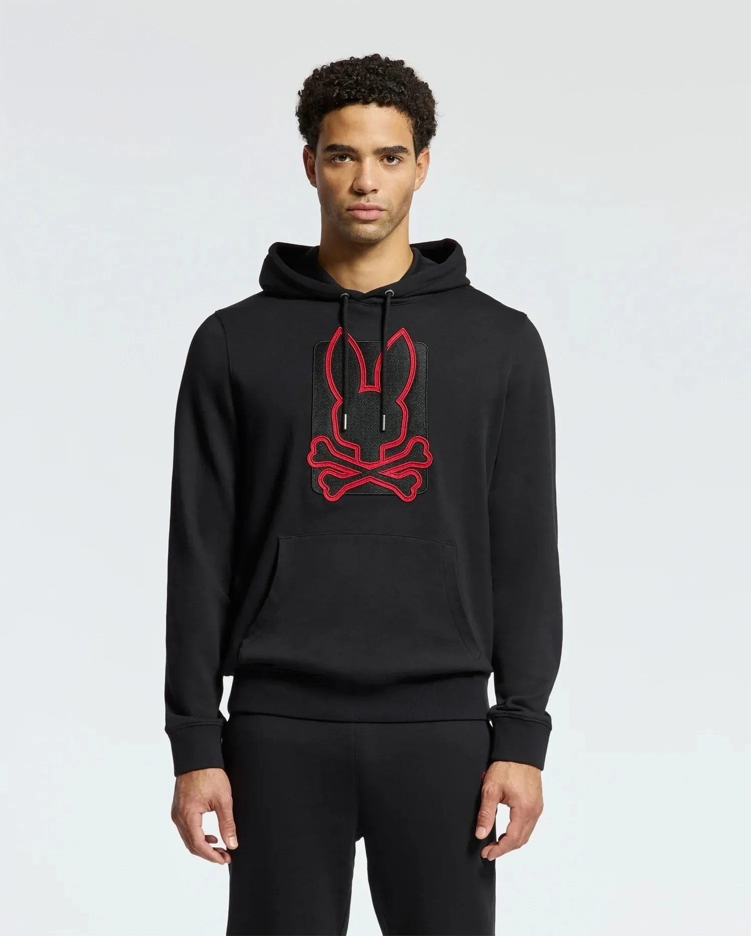 Men's Pierce Essential French Terry Sweat Set (Black)
