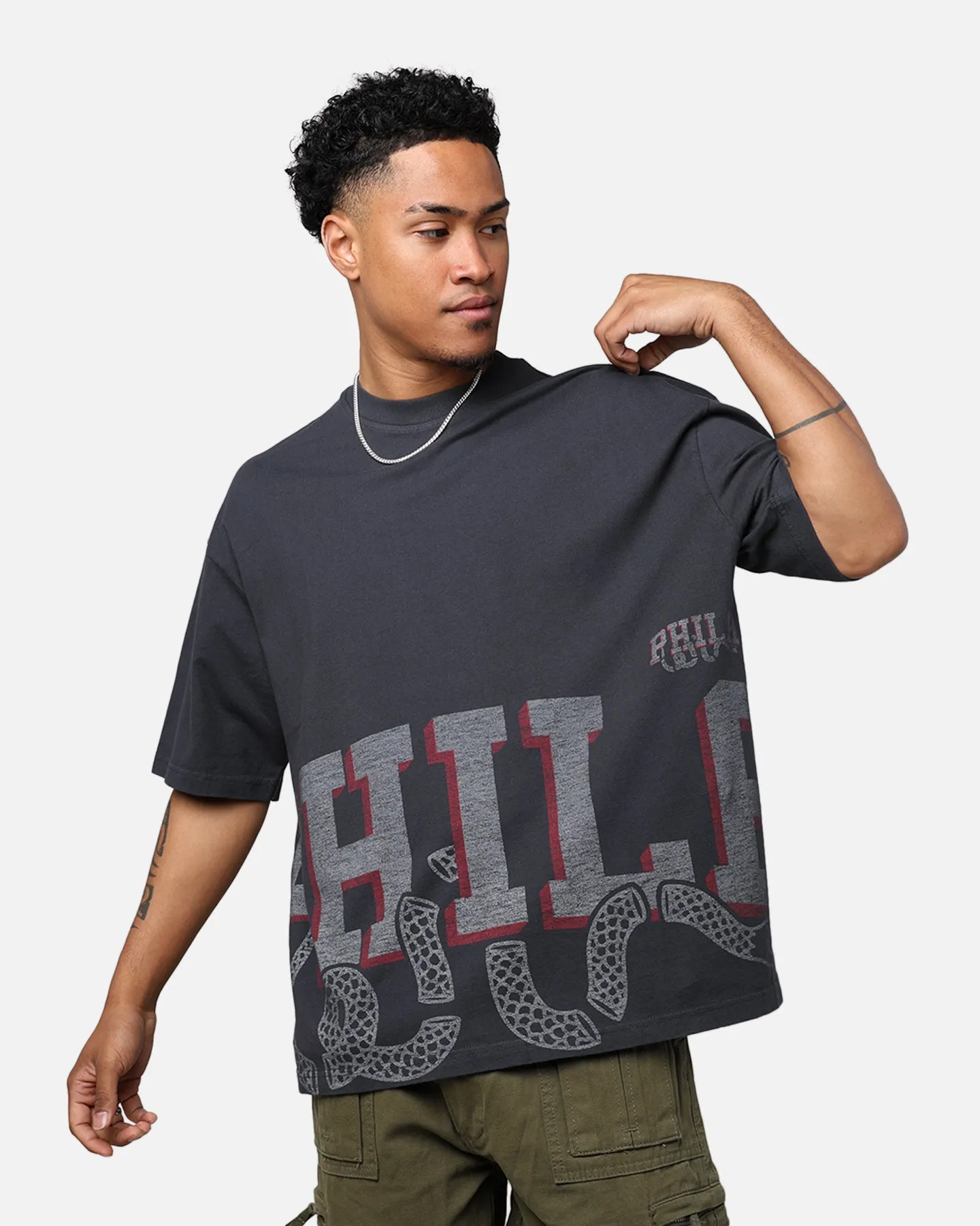 New Era Philadelphia 76ers Oversized T-Shirt Black