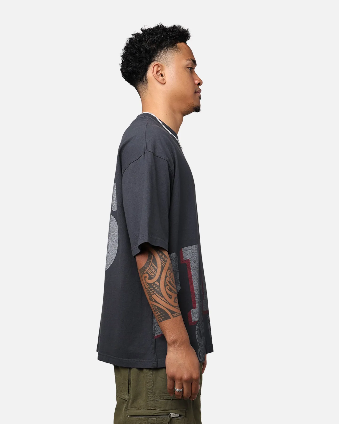 New Era Philadelphia 76ers Oversized T-Shirt Black