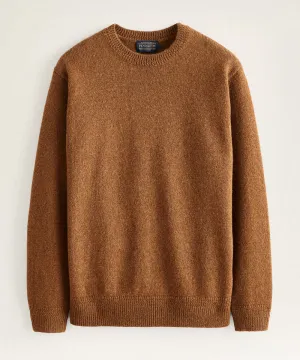 Pendleton Men's Shetland Sweater - Carmel Heather