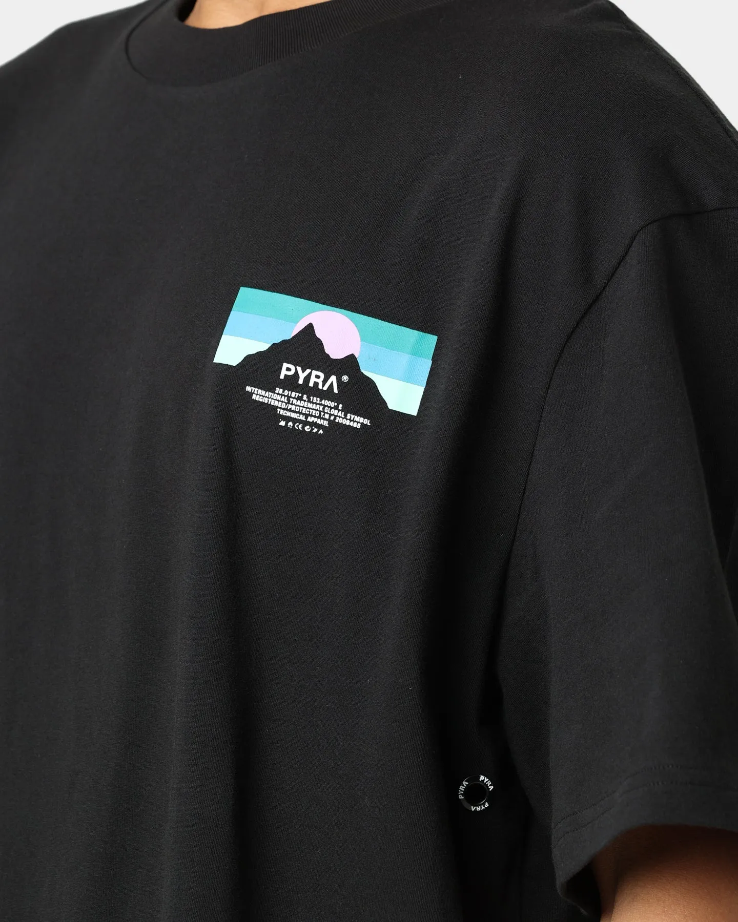 Pyra International MT T-Shirt Black/Multi-coloured
