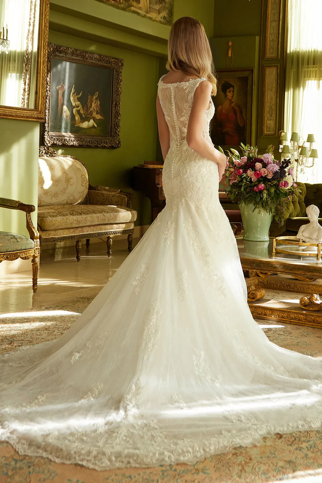 Sleeveless Mermaid Bridal Gown by GLS Gloria GL3536