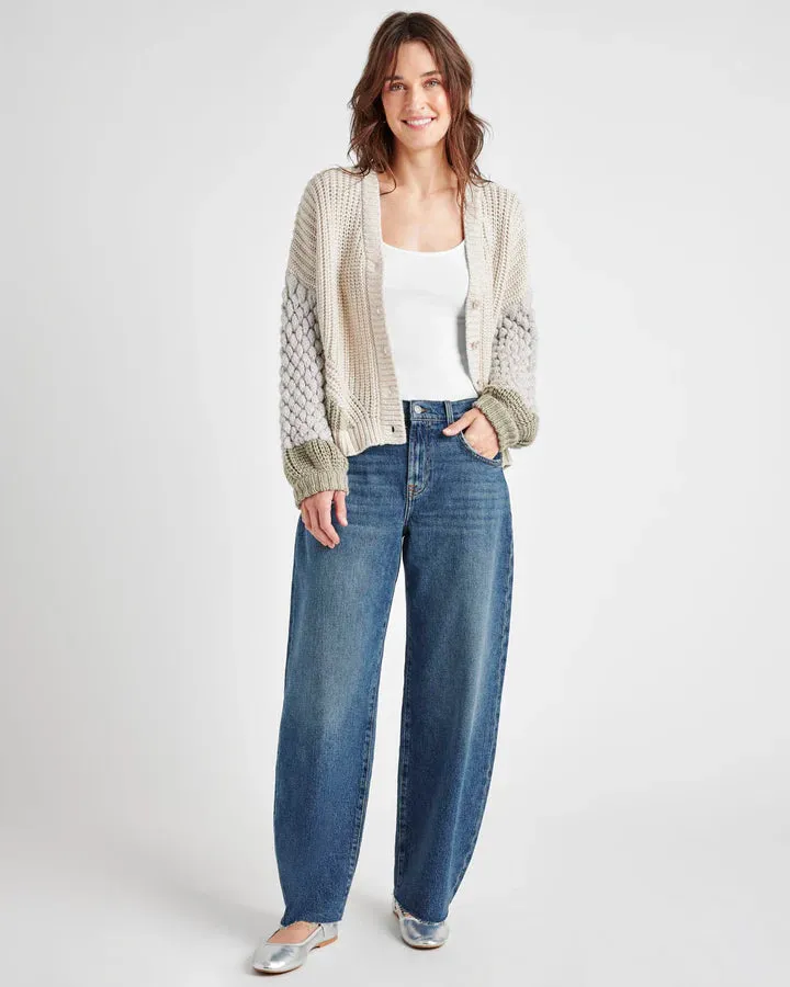 SPLENDID MARGO CARDIGAN WHITE SAND DEW