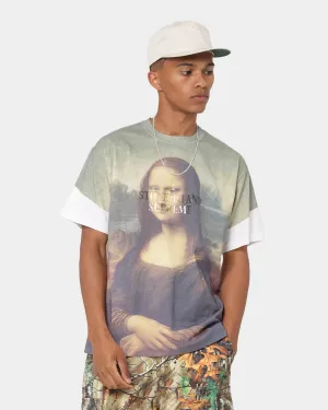 Supreme X Stone Island T-Shirt Print