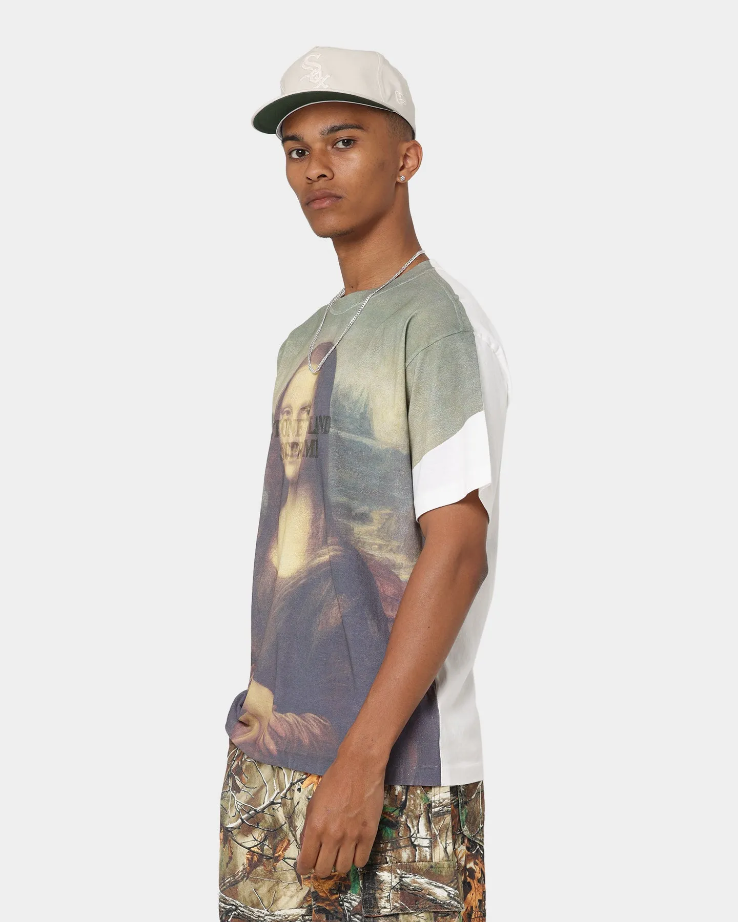 Supreme X Stone Island T-Shirt Print