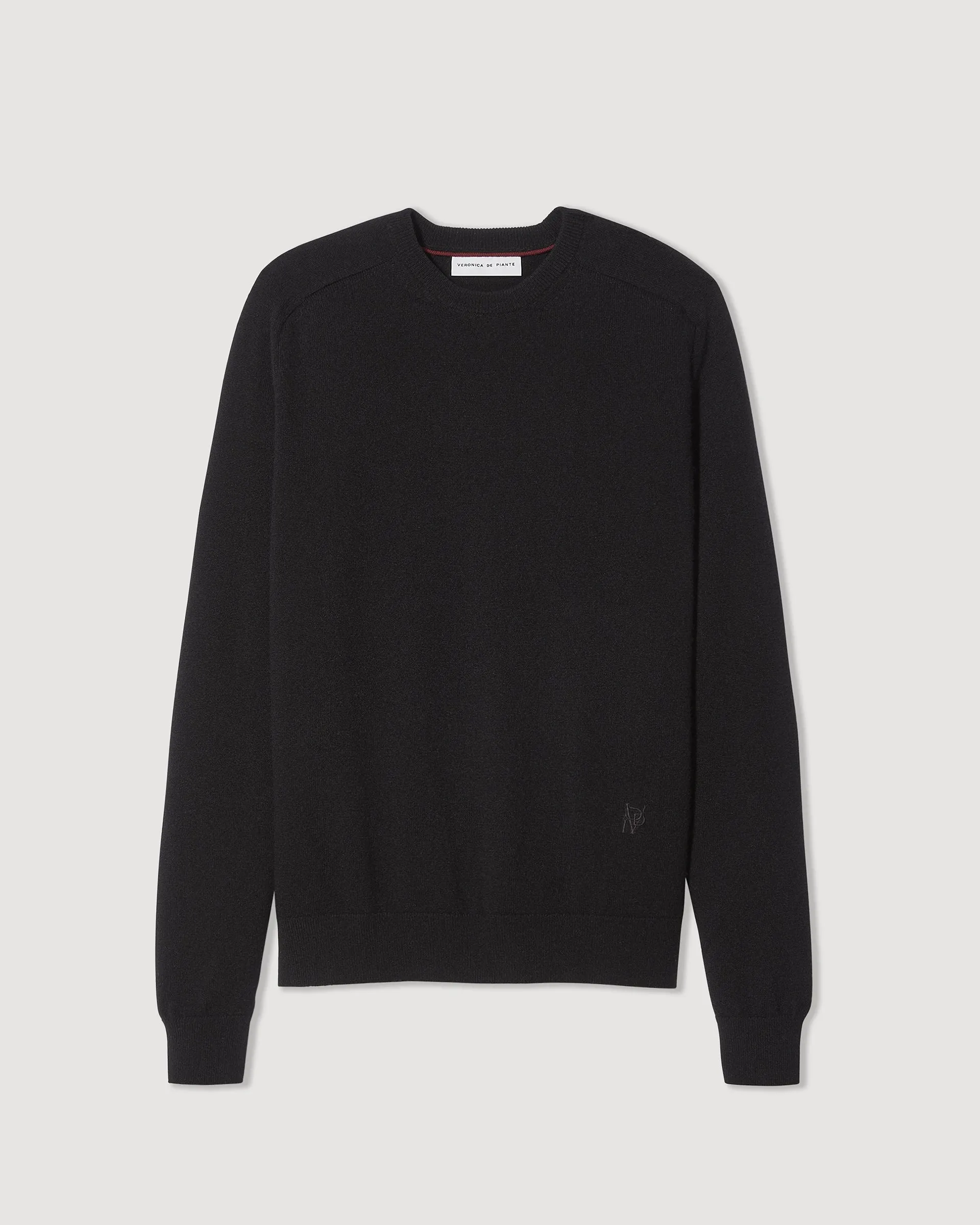 Winnie Sweater in Wool Cashmere, Black