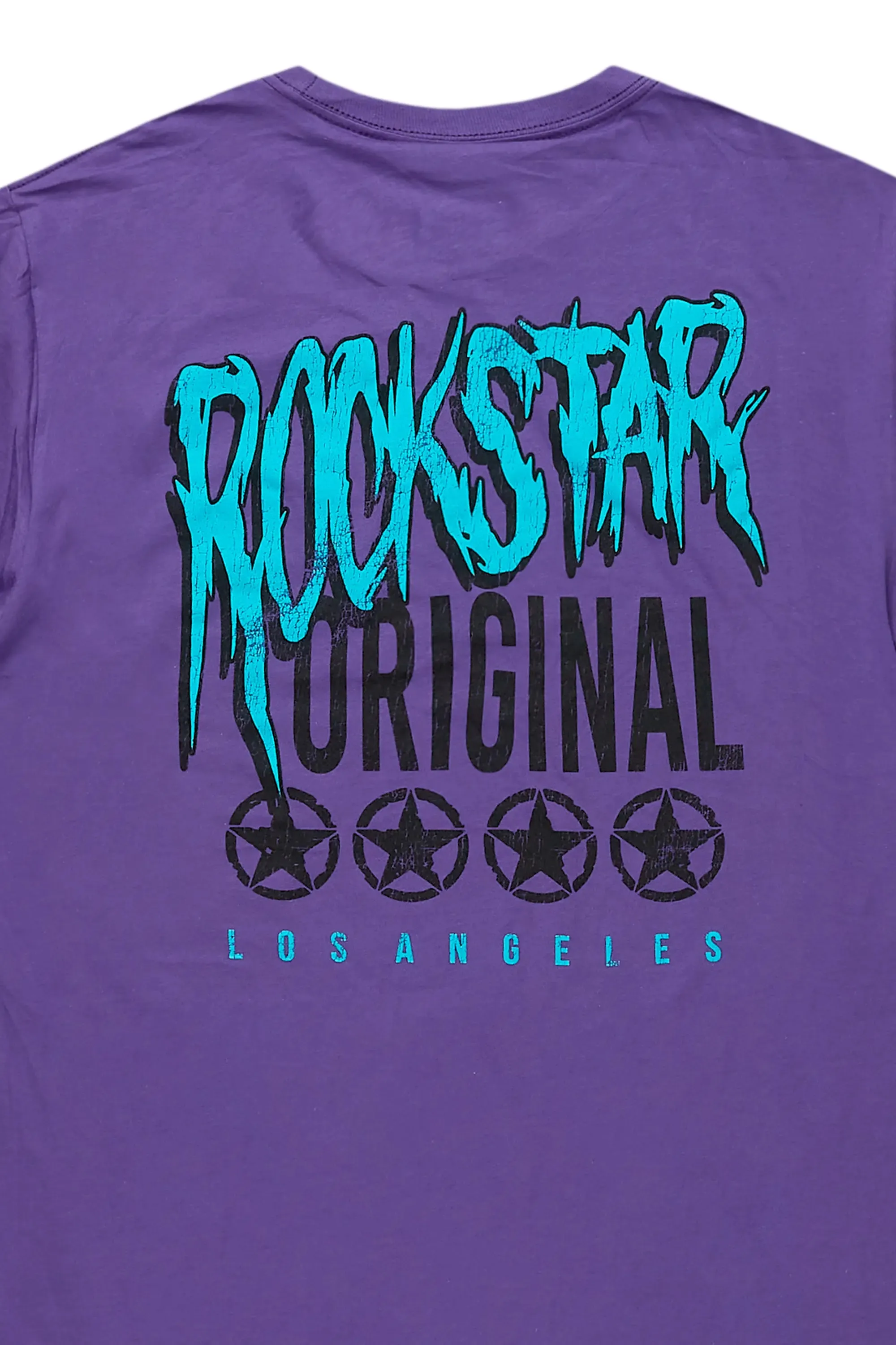Wizzurd Purple Graphic T-Shirt